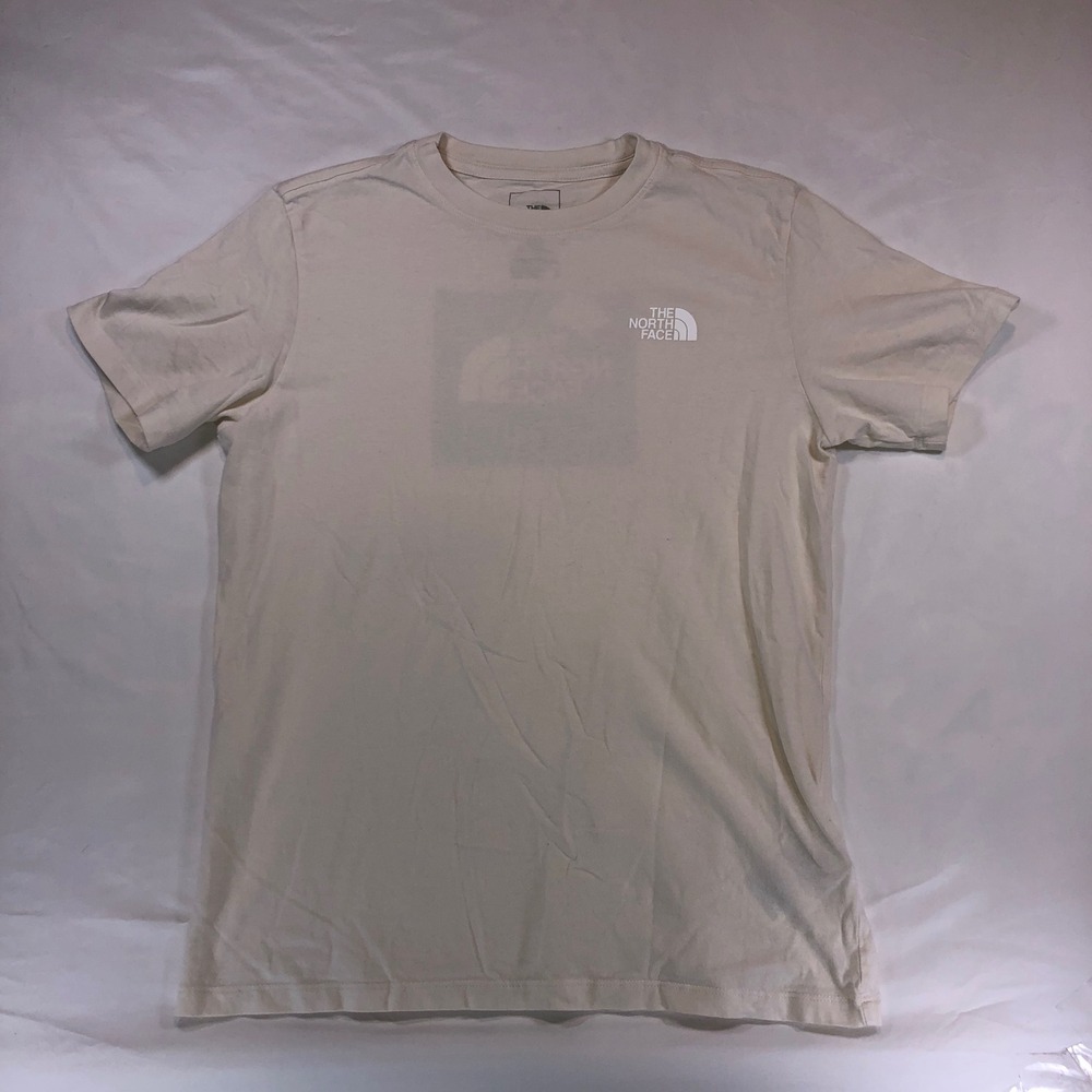 The North Face Womens Circular Design Graphic T-Shirt Cream Small NF0A811R